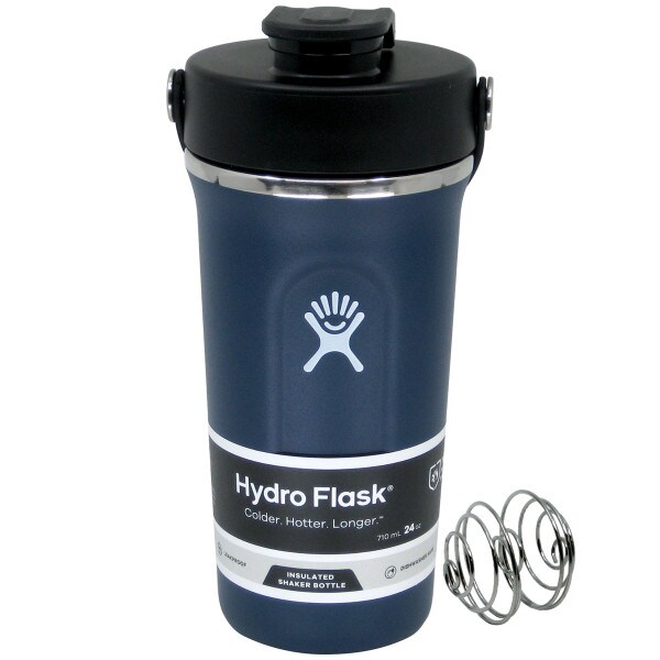 Hydro Flask 24oz indigo shaker bottle